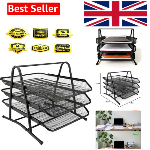 Tier mesh desk organiser - mesh,