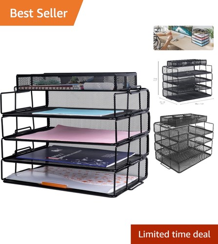 Sleek space saving tier - sleek, desk