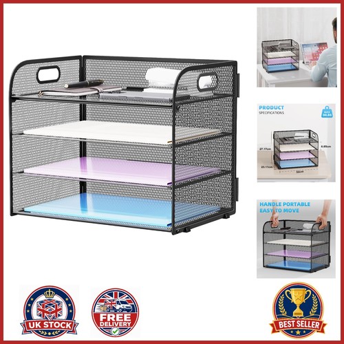 Tier desk organiser with - desk,