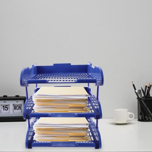 Reusable desk tray organizer - desk,