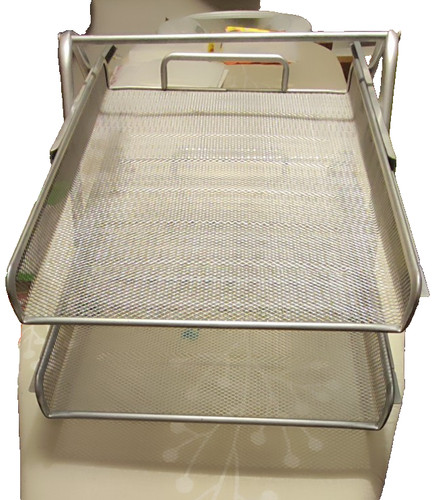 Tier mesh desk organiser - mesh,