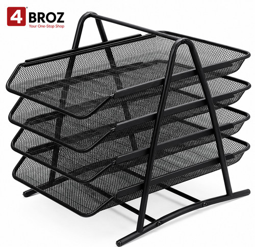 Tier mesh desk organiser - mesh,